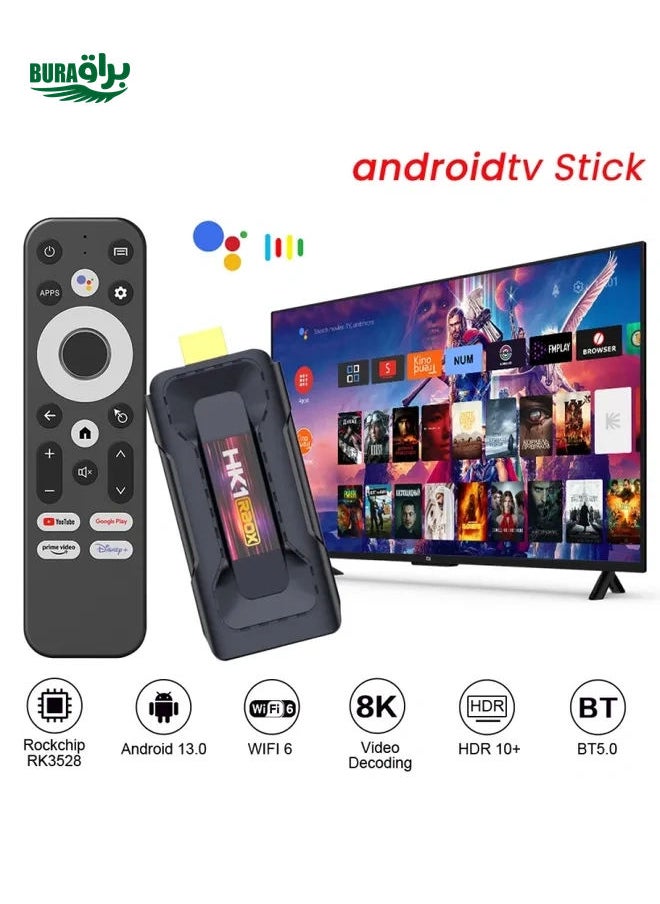 HK1 Rbox D8 RK3528 Android 13.0 Quad Core 8K HD WiFi6 Bluetooth TV Stick ، ​​RAM: 4GB+32GB (SLACE EU) - pzsku/Z34276855B3636D3F5CC9Z/45/_/1733200069/9ba6d040-836e-445f-b6ad-bc8669cd72d9