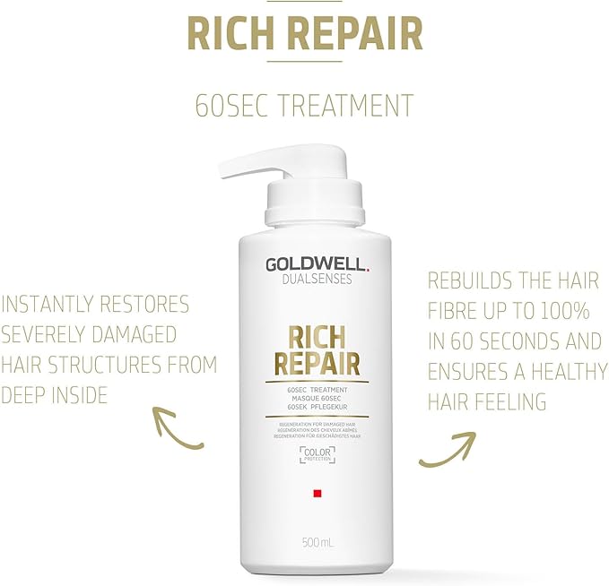 Goldwell Dualsenses Rich Repair 60sec Treatment 500ml - Image 2