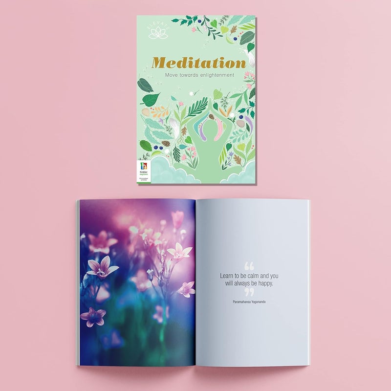 Hinkler Elevate - Meditation Kit - Mindfulness Tools for Adults - Mental Health and Self Care Essentials - Meditation Aid - Finger Labyrinth - Adult Hobbies - Stress Relief and Relaxation Guide  - Image 5