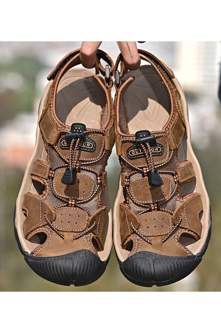 Men Fashion Summer Sport Sandals Beach Water Hiking Shoes Comfort Breathable Casual Non-slip Indoor Outdoor Sandal - Image 5