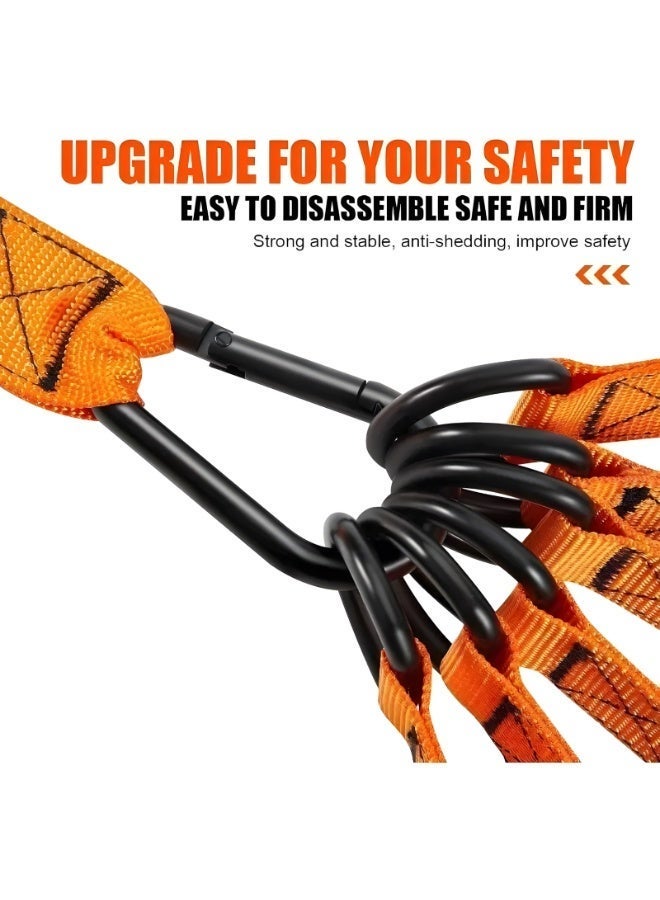 Ayshal 300LBS Resistance Bands Set,6 Power Levels of Resistance Rope,12-Piece Set Including Handles,Door Anchor,Ankle Straps & Storage Bag,High Elasticity Tear-Resistant Bands for Exercise Strength Training - Image 5