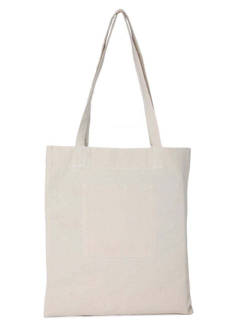 Tote Bag off White Canvas Cotton /40*35cm  - Image 2