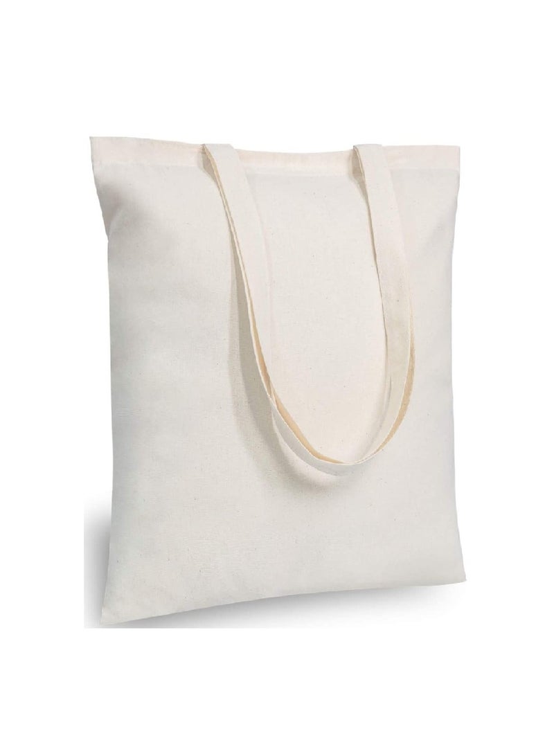 Tote Bag off White Canvas Cotton /40*35cm  - Image 5