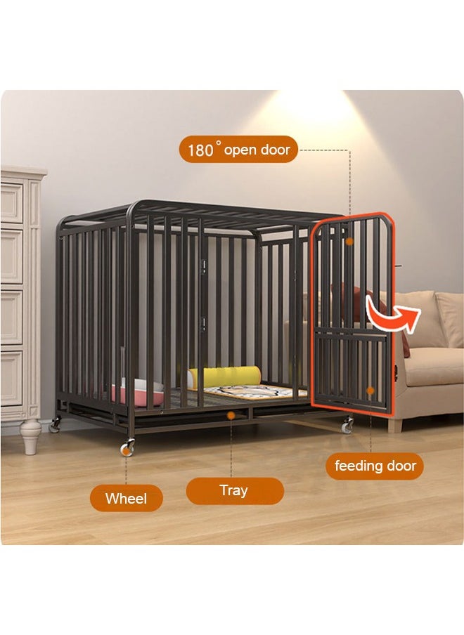 Stackable Heavy Duty Luxury Foldable Pet Cage with Wheels and Door - pzsku/Z3427BCD7200C94BF0075Z/45/_/1714116417/55acbaa1-01fd-4574-be08-9663e253c97f