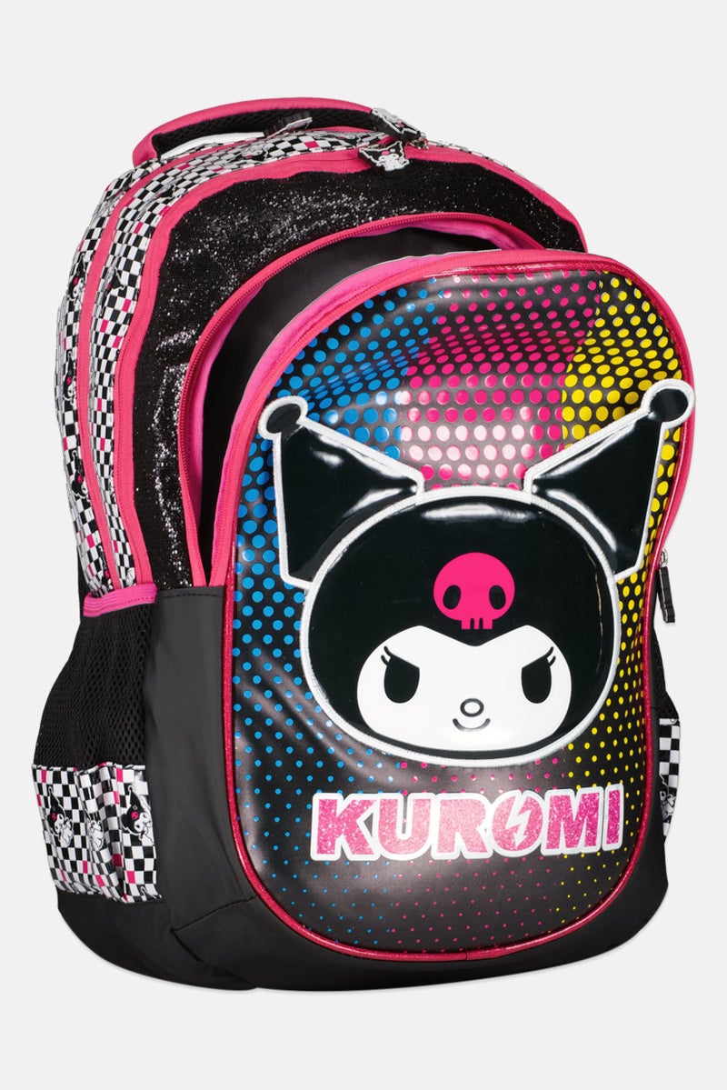 Sanrio Kids Girl Kuromi Bag Pack, Multicolor - Image 3