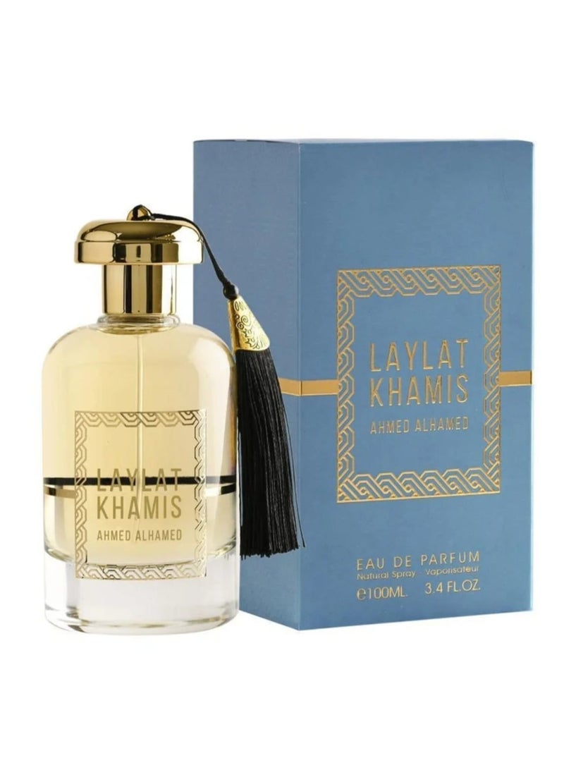 ليلة خميس عطر ليلة خميس للنساء - 100 مل | مزيج عطر فاخر يدوم طويلاً - Image 1