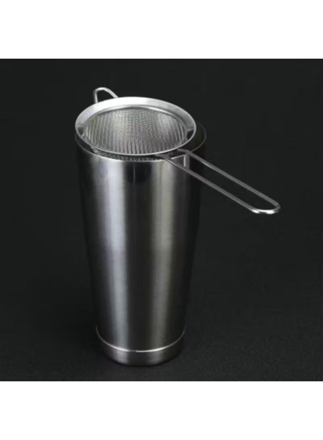 AMM Matcha Tea Fine Mesh Sifter – Stainless Steel Powder Strainer for Cocoa, Coffee & Dessert Decoration – Small Handheld Baking & Drink Preparation Tool - Image 4