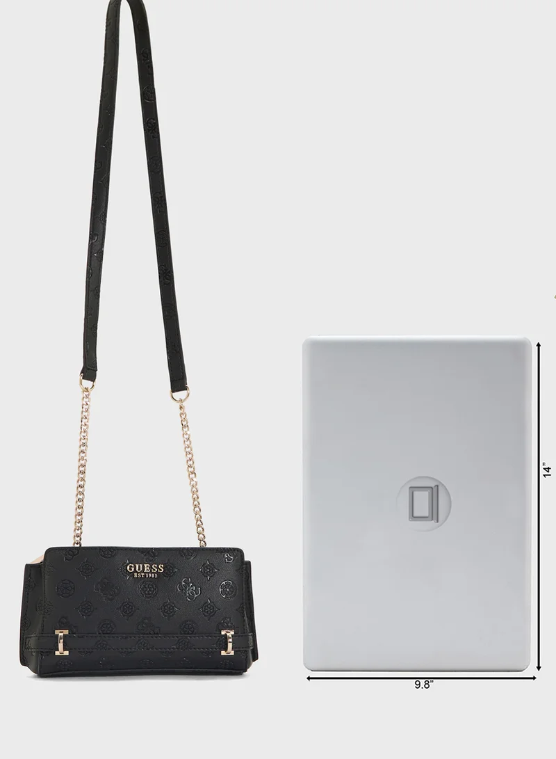 جس Zarela Mini Top Zip Crossbody