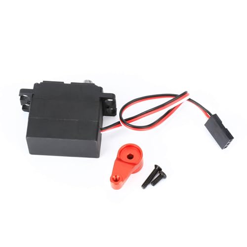 RCAWD 3KG 21T Steering Servo Servo Arm Horn for MJX Hyper Go 114 14210 14209 Series Upgrades Part Red - Image 1