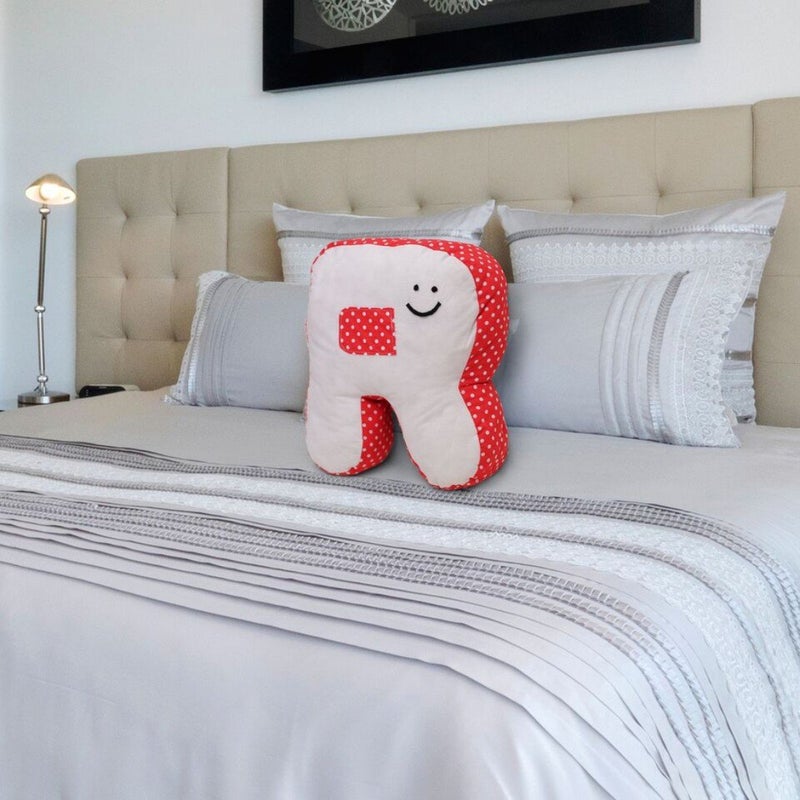 Creative Textiles Cotton Cushion Covers, Standard, Red - Image 5