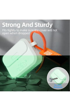 Generic Rugged Military Grade Headphone Protective Cover for AirPods Pro 2nd and 1st Generation, Nightglow Clear Case for 2022 and 2019 Charging  - Image 5