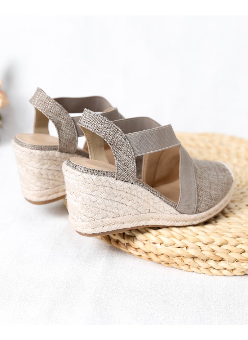 Generic - Closed Toe   Espadrille Wedges Sandals - Image 1