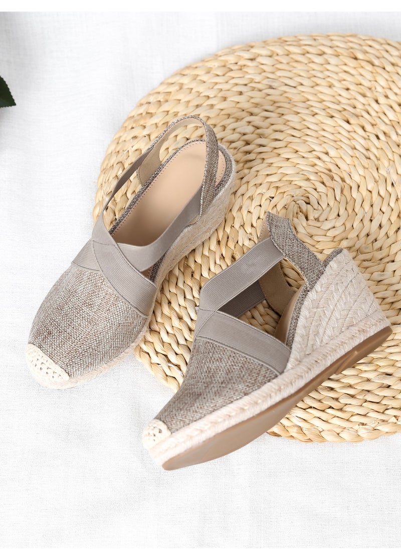 Generic - Closed Toe   Espadrille Wedges Sandals - Image 1