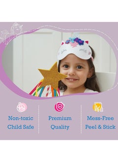 jackinthebox jackinthebox Unicorn Craft kit for 3 to 5 Year olds | 3 Craft Projects | Great Gift for Girls Ages 3,4,5 Years  - Image 2