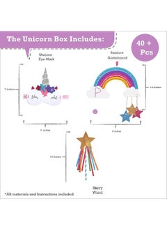 jackinthebox jackinthebox Unicorn Craft kit for 3 to 5 Year olds | 3 Craft Projects | Great Gift for Girls Ages 3,4,5 Years  - Image 3