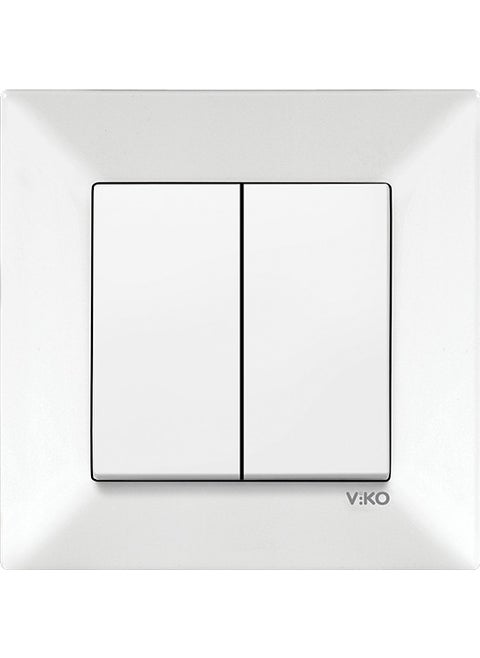 White Commutator Switch (With Frame)