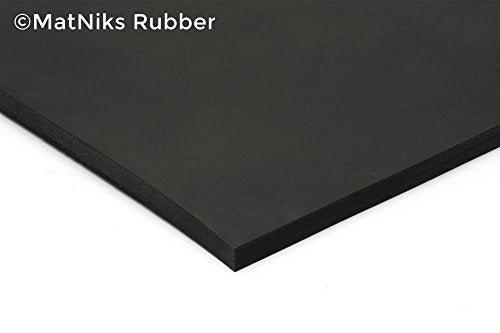 MATNIKS Neoprene Rubber Sheet, Heavy Duty, High Grade 60A, Black, 12x12-Inch by 1/4-inch Thick (+/- 5%) for Plumbing, Gaskets DIY Material, Supports, Leveling, Sealing, Protection, Abrasion, Flooring - Image 3