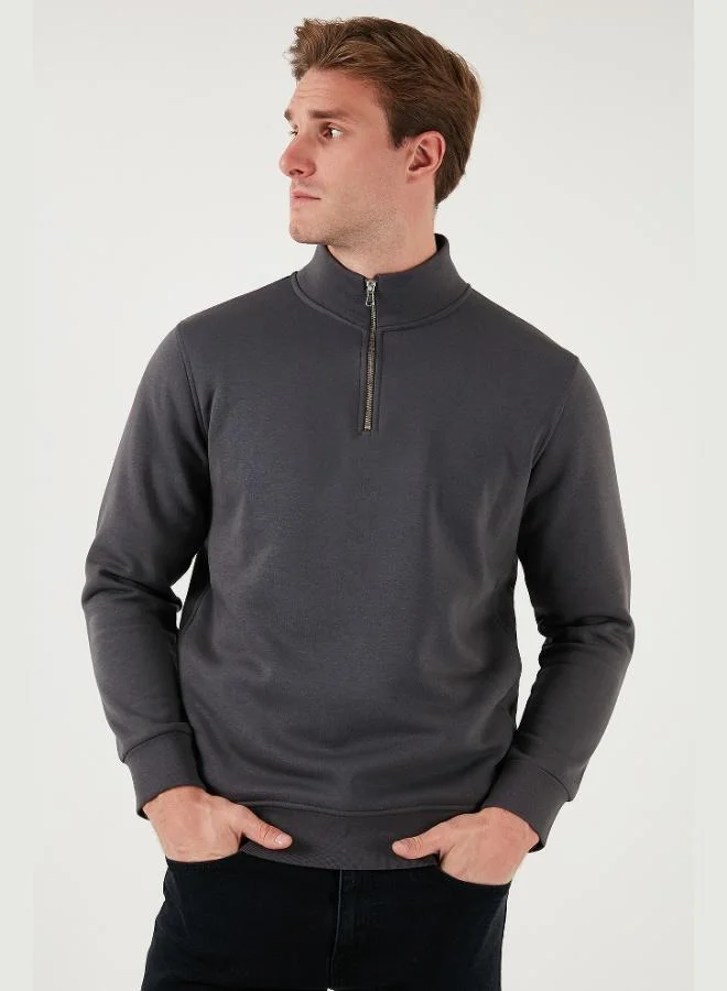 Buratti Buratti Cotton Regular Fit Stand-Up Collar 2-Pack Men's Sweatshirt 59052592S2