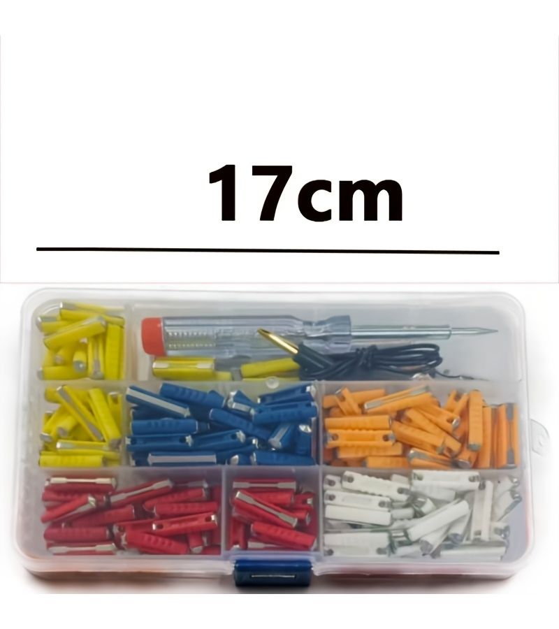 175pcs Torpedo Style Car Fuses for Classic European and Agricultural Vehicle Circuits - Image 2