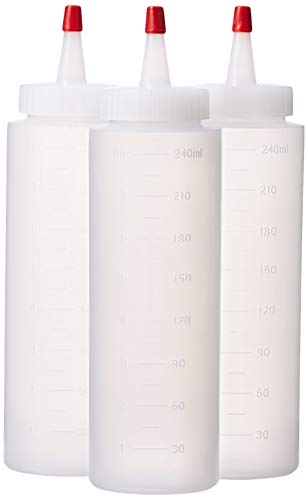 Great Credentials© Squeeze Bottles Clear Set of 3, 8-oz (8 OZ.) - Image 5