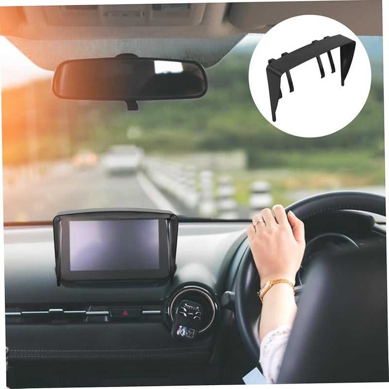 4 Pack Car Sun Shade Cover For Navigation Devices Phones Tablets Portable Visor Shield - Image 3