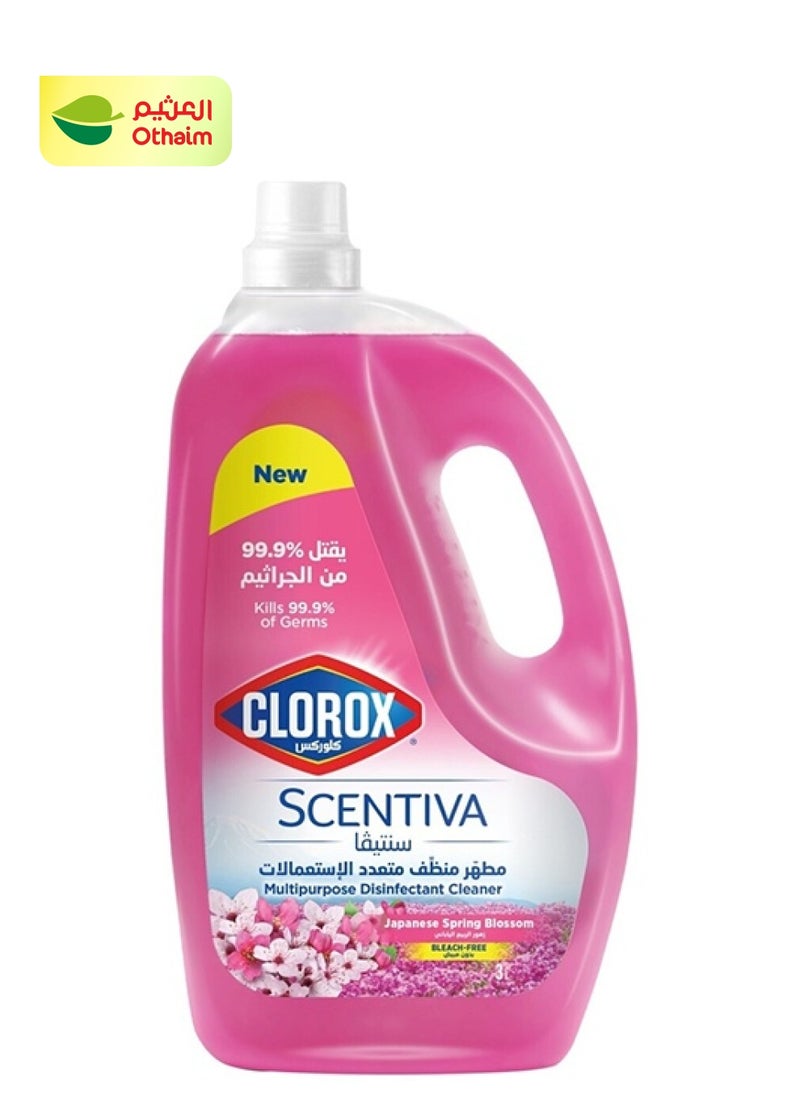 Clorox Clorox Scentiva Floor Cleaner Japanese Cherry Blossom , 3 L 
