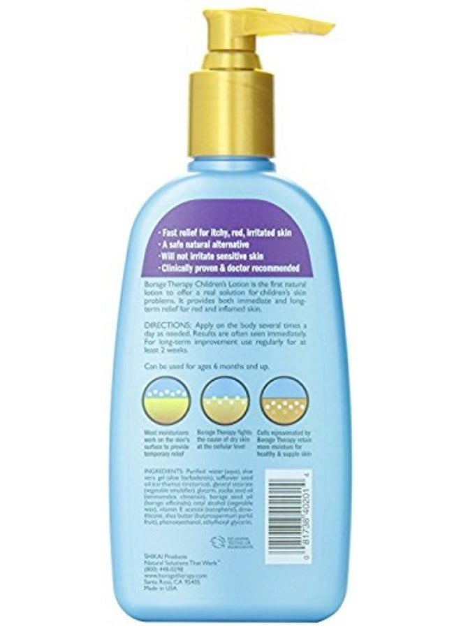 Shikai Borage Dry Skin Therapy Natural Formula Lotion for Childrens - 8 Oz - Image 2