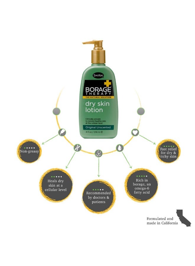 Shikai Borage Dry Skin Therapy Natural Formula Lotion for Childrens - 8 Oz - Image 5