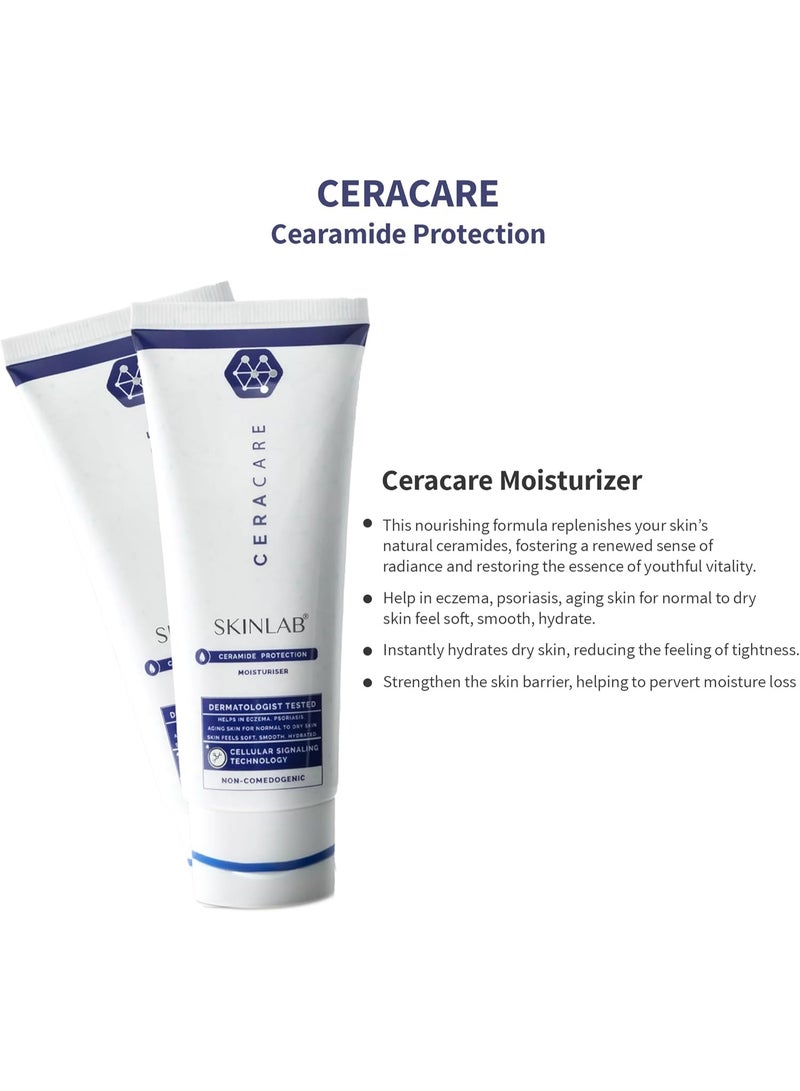SKINLAB Ceracare Ceramide Moisturiser Cream 100ml - Image 5