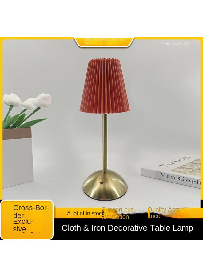 Bluejw New Small Umbrella Desk Lamp Bedroom Bedside Lamp Designer Simple Creative Charging Restaurant Bar Atmosphere Lamp - Image 2