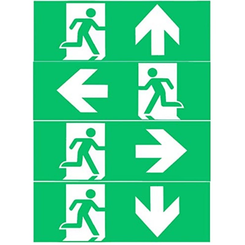 Emergency Light LED IP65 Emergency Lighting Emergency Light Escape Route Light Rescue Sign Light - Image 3