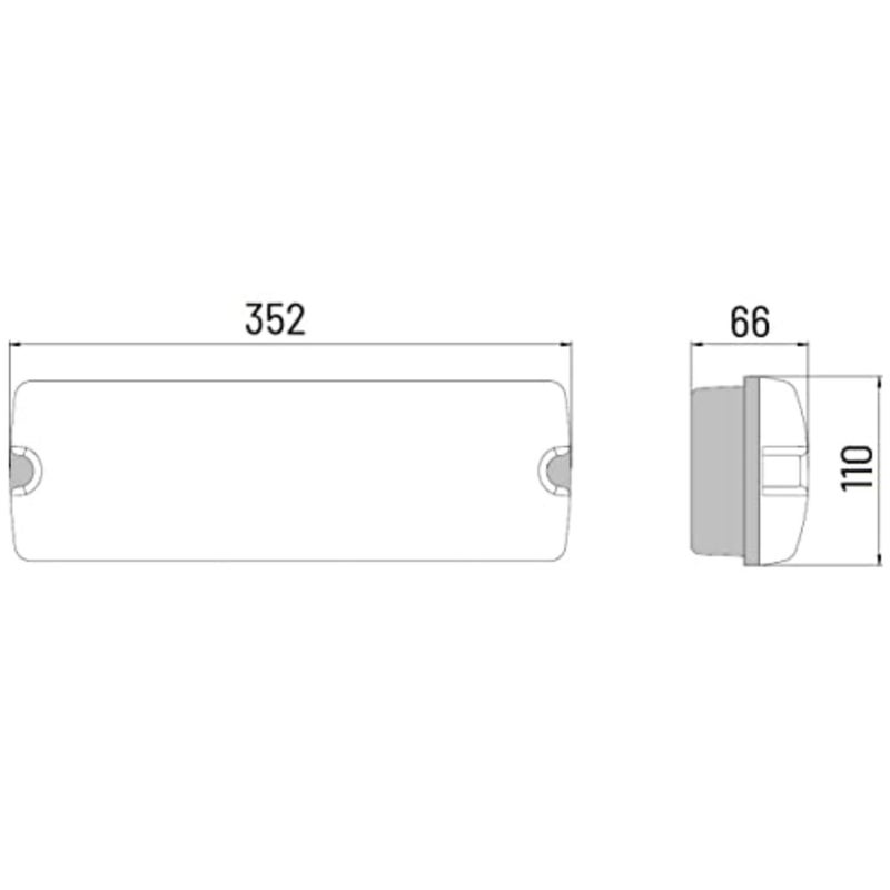 Emergency Light LED IP65 Emergency Lighting Emergency Light Escape Route Light Rescue Sign Light - Image 2