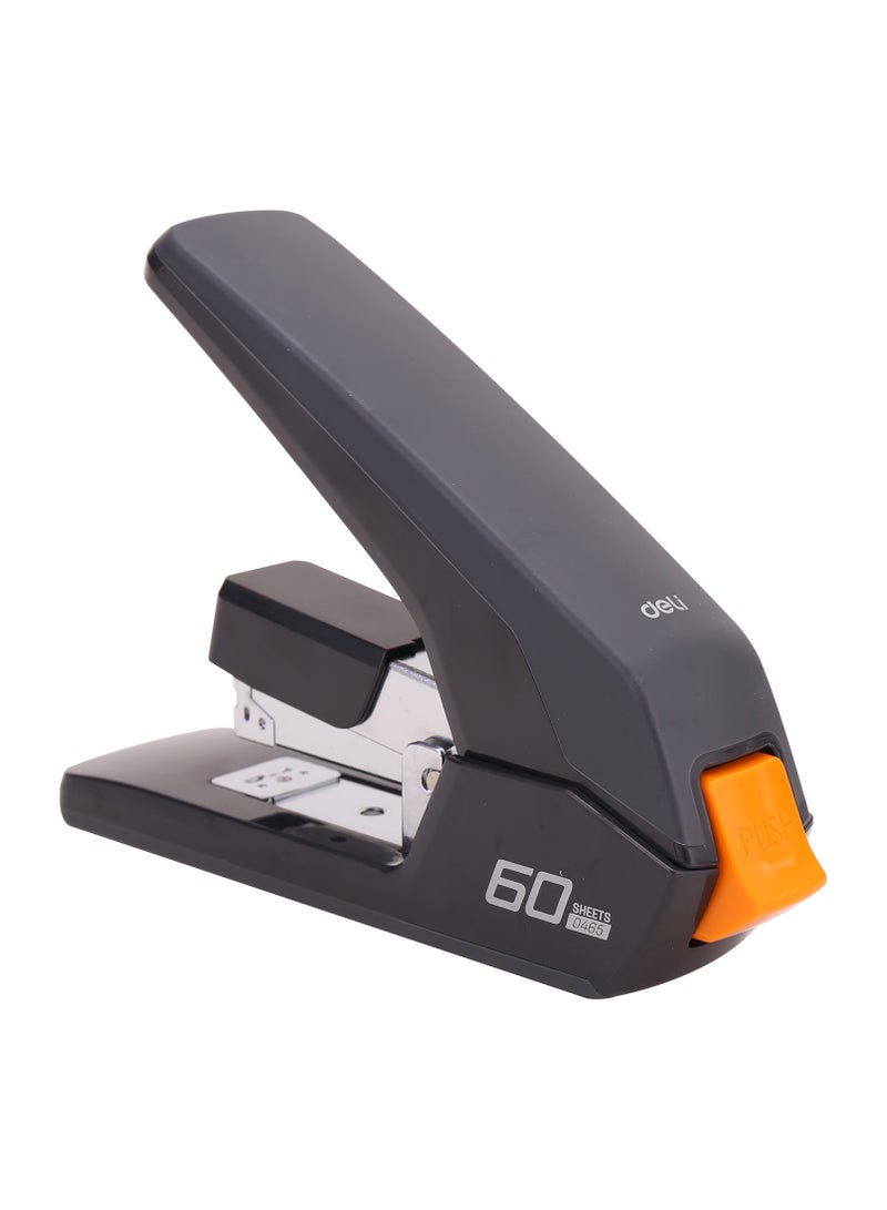 Deli E0465 Effortless Stapler – 60 Sheets, One-Touch Stapling, Black - Image 2