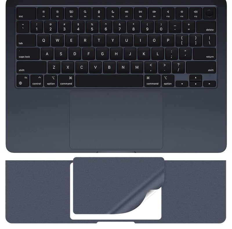 CaseBuy Palm Rest Protector Skin Cover for 2025 2024 2023 2022 MacBook Air 13.6" A3240 A3113 A2681 M4 M3 M2 Wrist Rest Protective Skin Cover for MacBook Air M4 M3 M2 13.6 inch -Midnight - Image 1