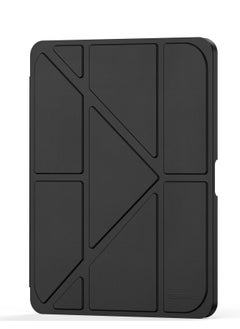 Terra Cover for iPad Terra 10.2 inch 2021/2020/2019 with Smart Pen Holder Slim Smart Cover with Stand 2 in 1 Black/Clear  - Image 3