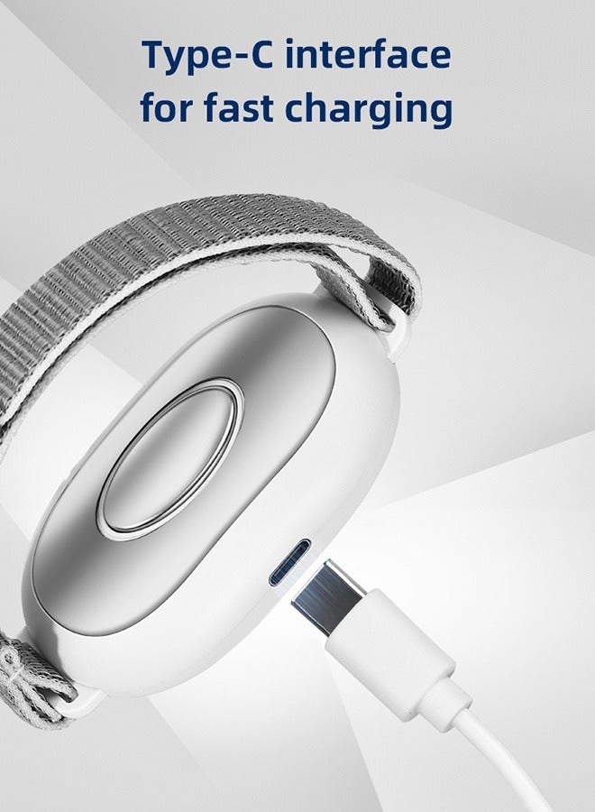 general Relieve Insomnia Instrument, Hand Held Nighttime Sleep Aid Device, Night Anxiety Therapy Relaxatio Pressure (White) - Image 5