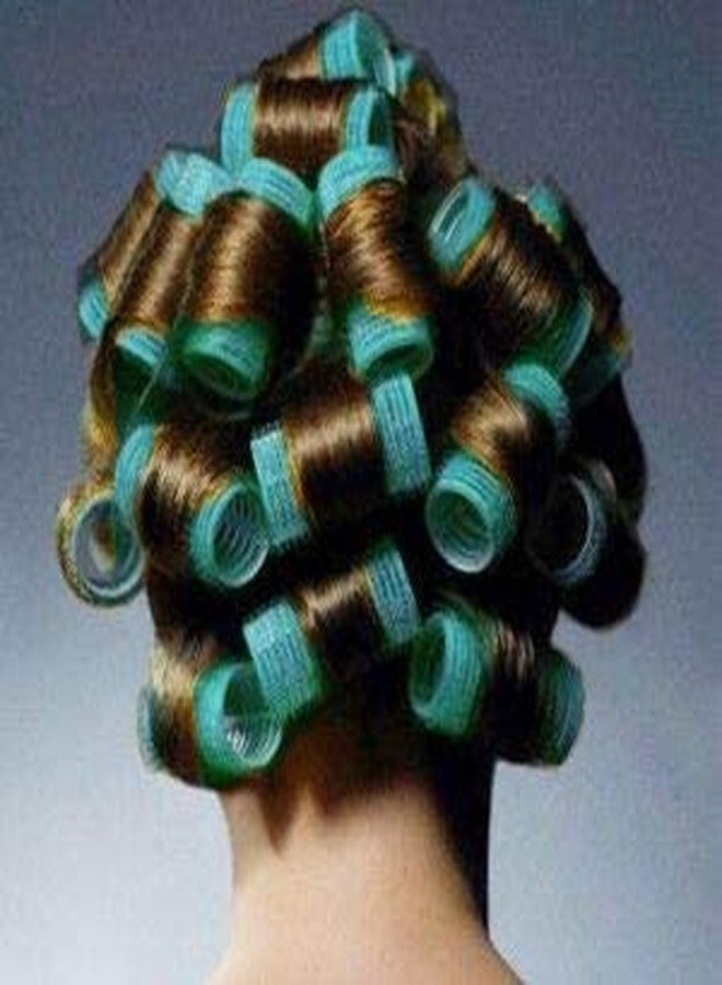 إيكان بكرات شعر إيكان الاحترافية متوسطة الحجم، مشابك لف الشعر، مناسبة للفتيات والسيدات (مجموعة من 6 قطع)، وزن العبوة 20 غرام. - Image 4