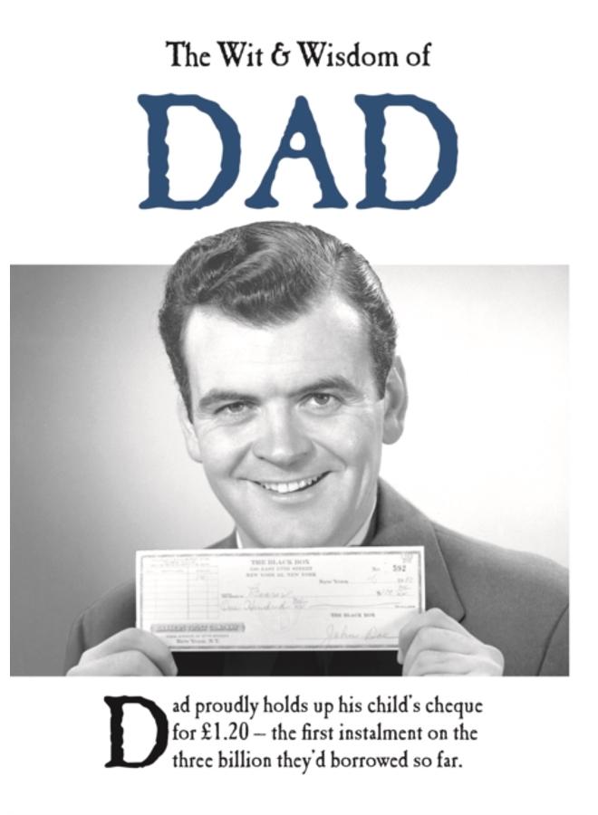 The Wit and Wisdom of Dad 