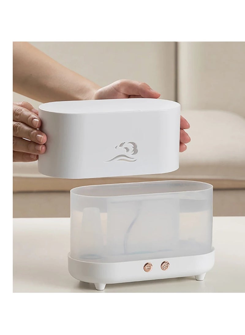 Digi Core 225 مل مرطب لغرفة النوم، ناشر لهب محمول بدون ضوضاء، ناشر رائحة للمنزل والمكتب، زيت عطري بارد، مرطب بركاني متغير، حماية تلقائية - Image 4