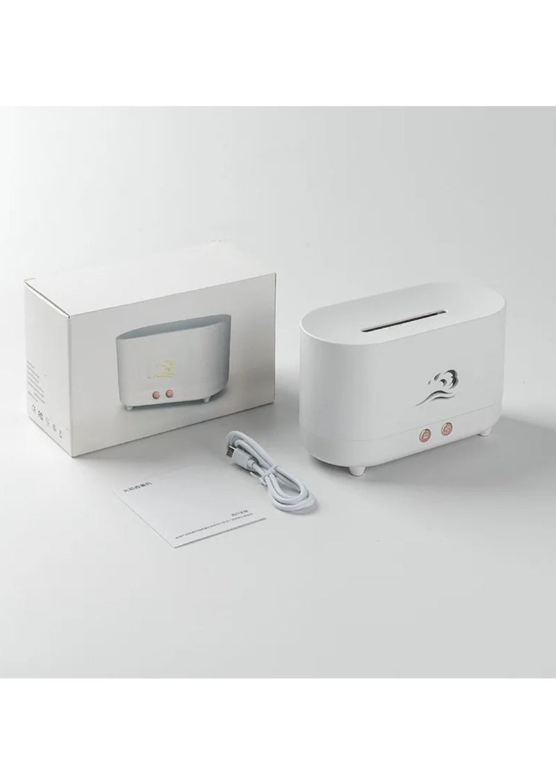 Digi Core 225 مل مرطب لغرفة النوم، ناشر لهب محمول بدون ضوضاء، ناشر رائحة للمنزل والمكتب، زيت عطري بارد، مرطب بركاني متغير، حماية تلقائية - Image 3