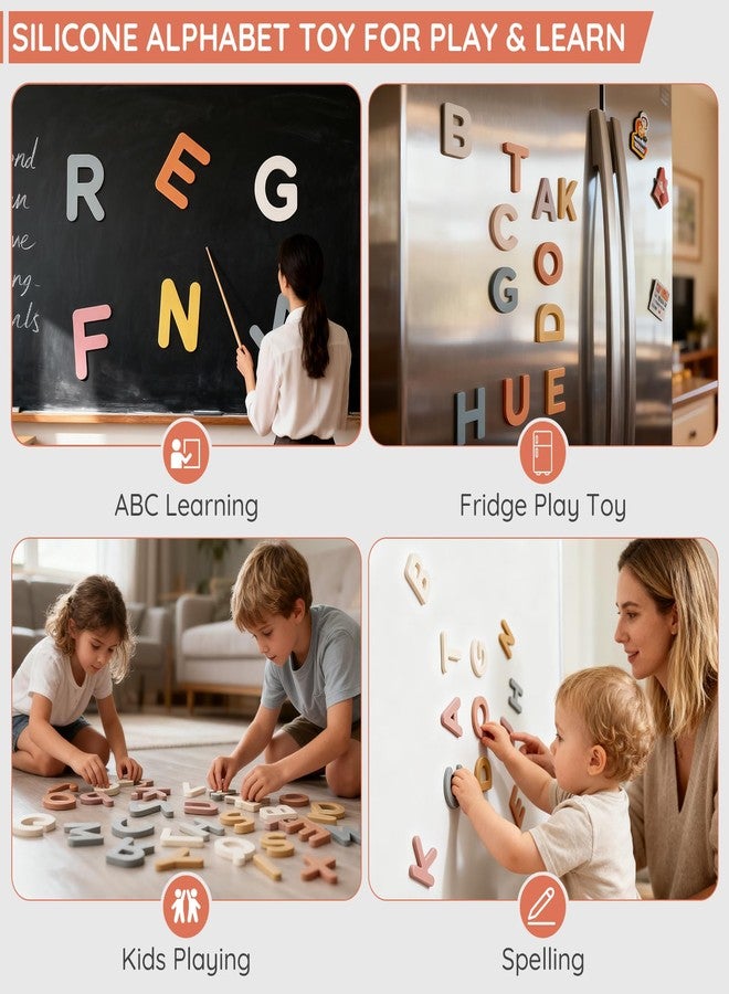 جيت لاج حروف أبجدية سيليكونية للتعلم، حروف ABC تعليمية - Image 3
