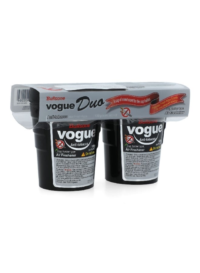 بولسون طقم معطر هواء للسيارة مضاد للتبغ من فوغ مكون من قطعتين 130 جم - Image 3