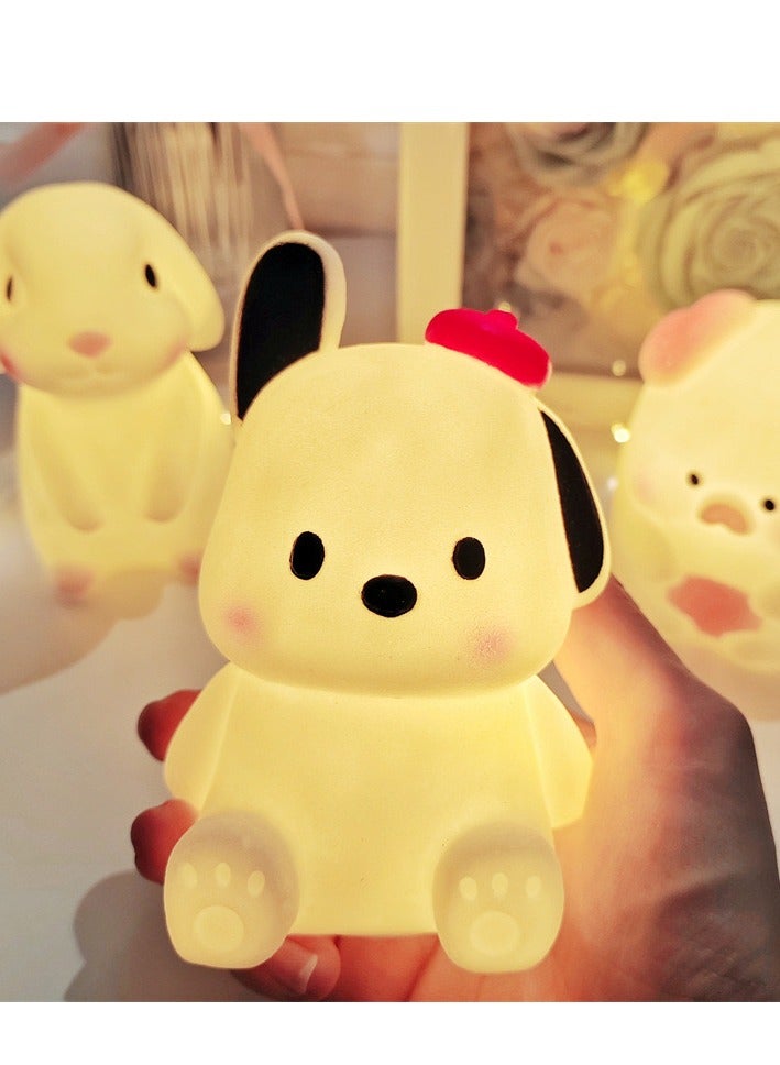 Cartoon glow led night light birthday gift kids toys