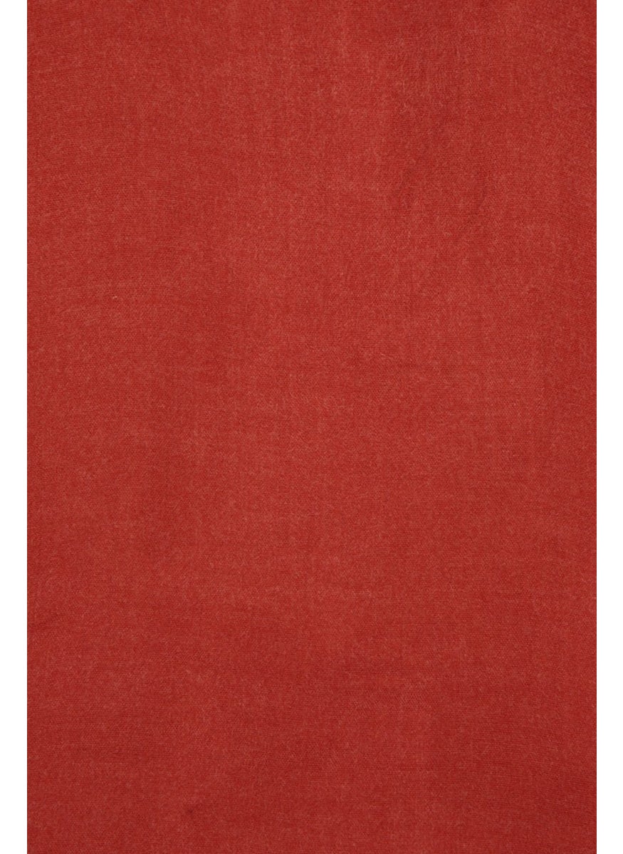 Stradivarius - Women Texture Wrap Scarf 200 L x 80 W cm, Rust - Image 1