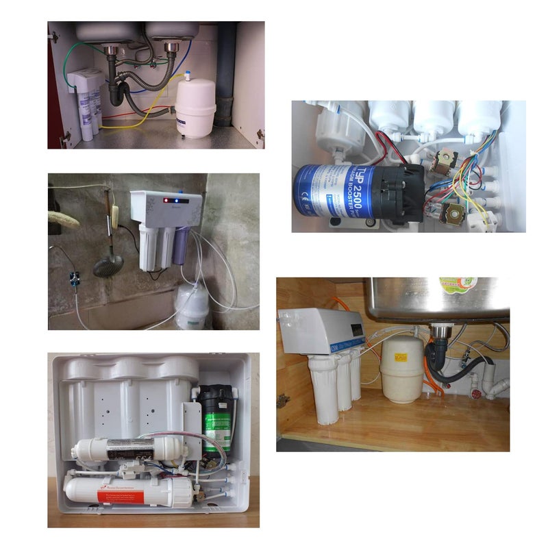 ESHIONG NSF Certified 3/8" O.D. Push to Connect Fittings for RO (Reverse Osmosis) Water Filter 30 pcs+30 feet 3/8" Water tubing. - Image 4