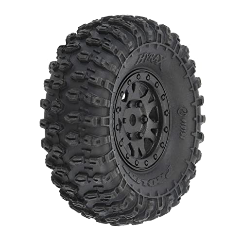 Proline Racing 124 Hyrax FR 10 TRS Mountd 7mm Blk Impulse 4 PRO1019410 RC Tire - Image 1