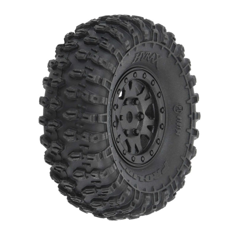 Proline Racing 124 Hyrax FR 10 TRS Mountd 7mm Blk Impulse 4 PRO1019410 RC Tire - Image 2