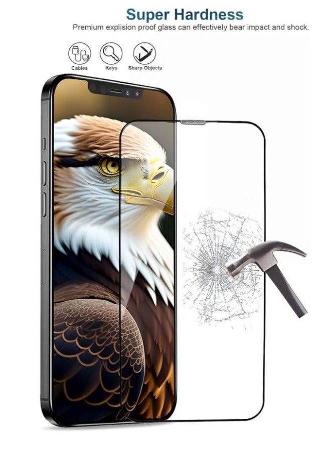 واقي شاشة سيراميك لآيفون 13 ميني (iPhone 13 Mini) مضاد للكسر و الخدش و بوضوح عالي, حماية قصوى للشاشة من الخدوش والكسر من بيتر - Image 4