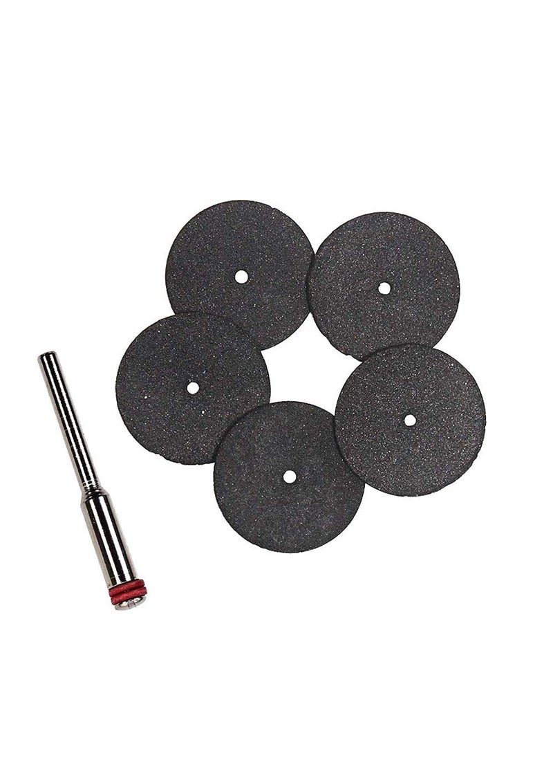 DIY Crafts DIY Crafts CTDIYHI43391 Abrasive Resin Cutting Disc Kit for Dremel Rotary Hobby Tool Bit Dremel Accessories Plus 2 Mandrel  - Image 3