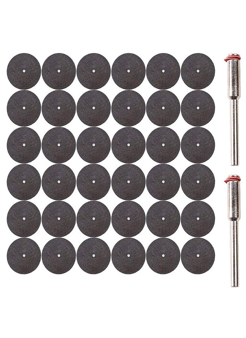 DIY Crafts DIY Crafts CTDIYHI43391 Abrasive Resin Cutting Disc Kit for Dremel Rotary Hobby Tool Bit Dremel Accessories Plus 2 Mandrel  - Image 1